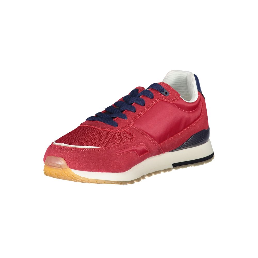 U.S. Polo Assn. Sleek Pink Sneakers with Eye-Catching Contrast