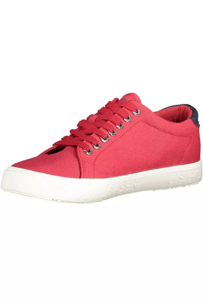 U.S. Polo Assn. Pink Cotton Sneaker