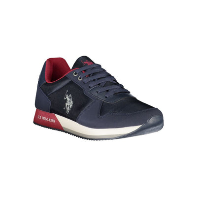 U.S. Polo Assn. Blue Polyester Sneaker