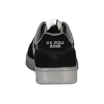 U.S. Polo Assn. Black Polyester Sneaker