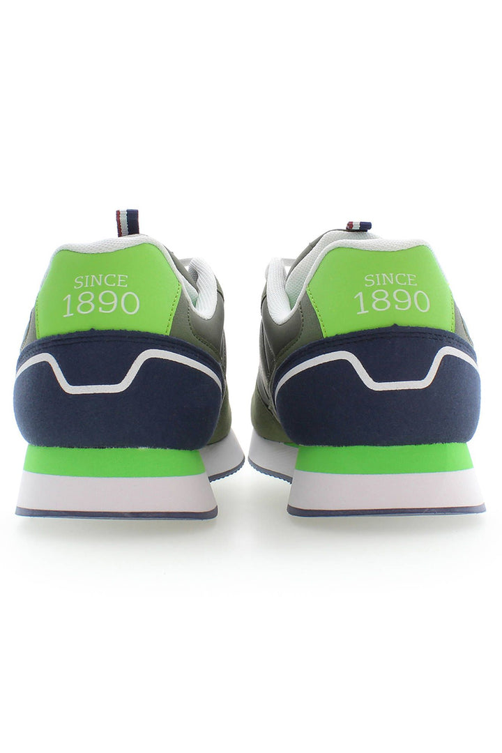 U.S. Polo Assn. Green Polyester Sneaker