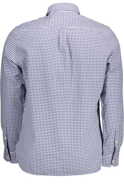 U.S. Polo Assn. Elegant Light Blue Cotton Shirt for Men