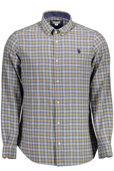 U.S. Polo Assn. Blue Cotton Shirt