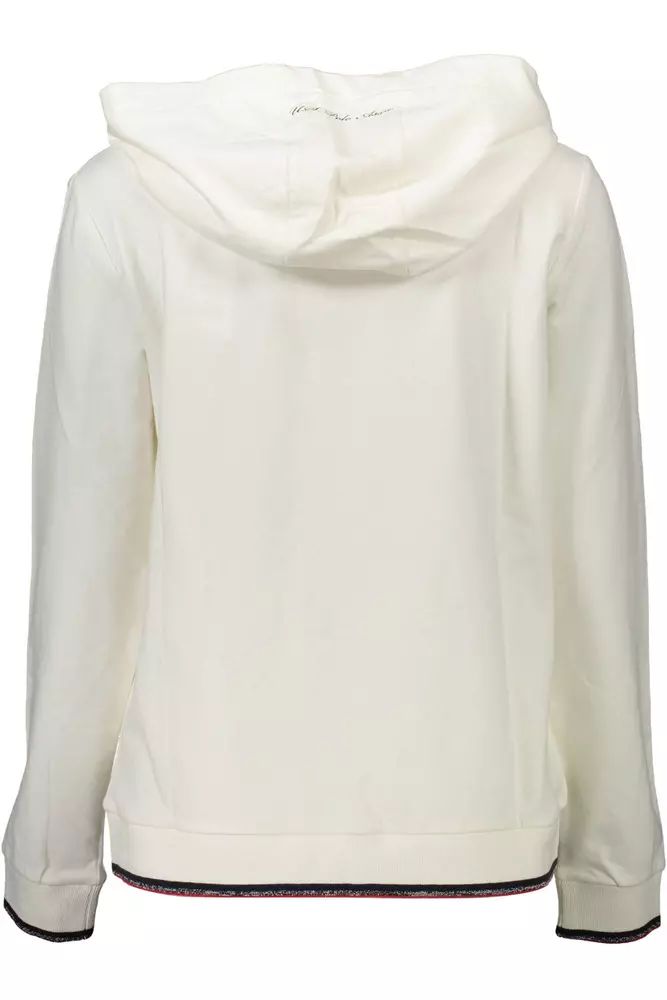U.S. Polo Assn. White Cotton Sweater