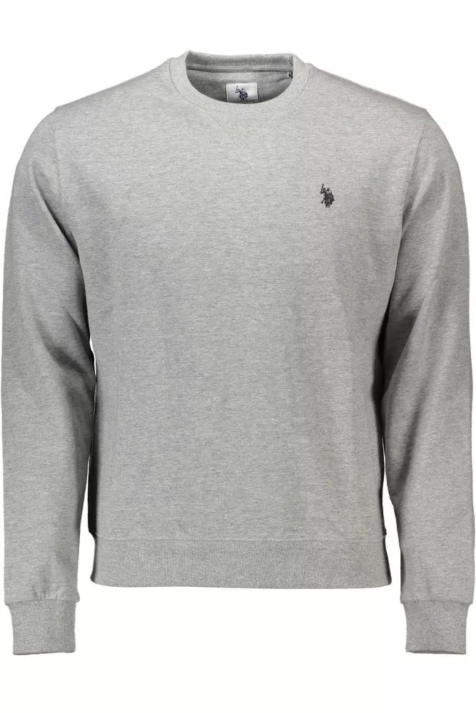 U.S. Polo Assn. Gray Cotton Sweater