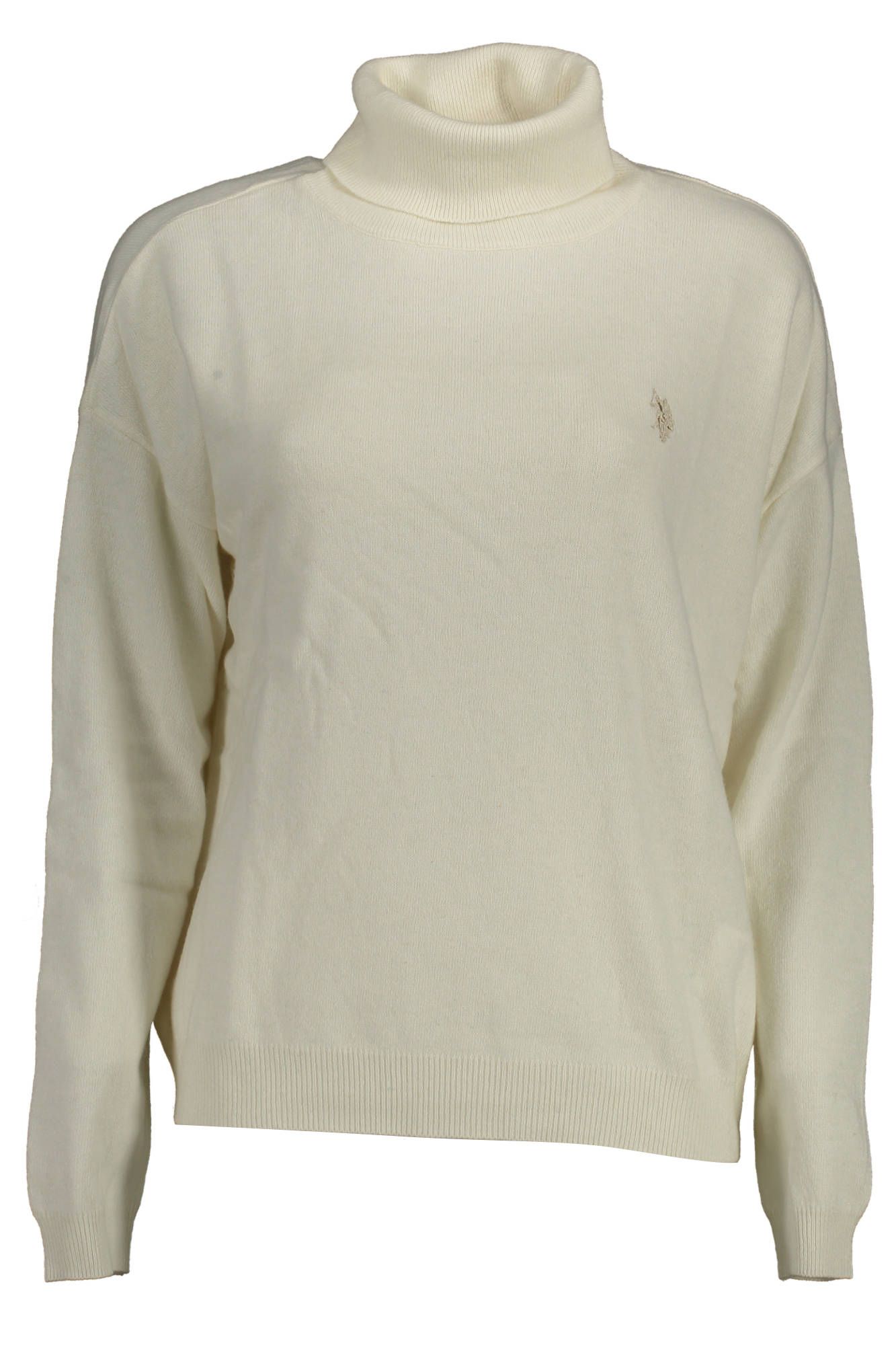 U.S. Polo Assn. White Wool Sweater