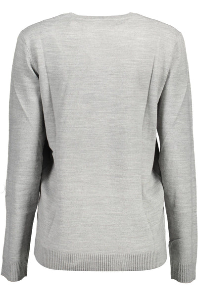 U.S. Polo Assn. Gray Nylon Sweater