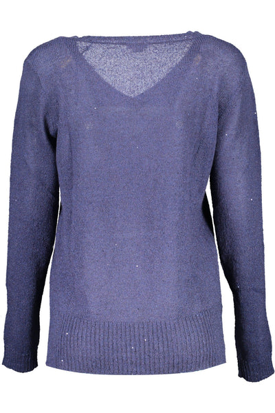 U.S. Polo Assn. Blue Nylon Sweater