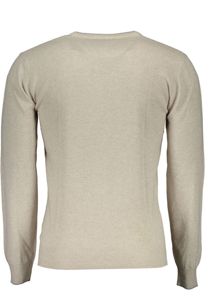 U.S. Polo Assn. Beige Wool Sweater