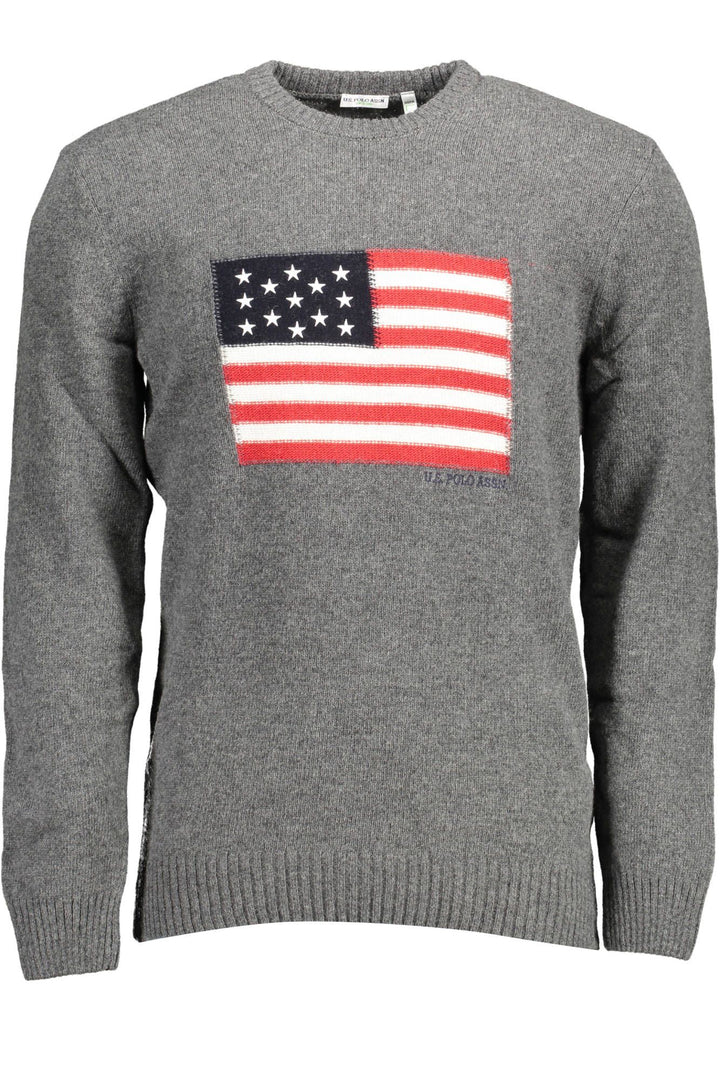 U.S. Polo Assn. Gray Wool Sweater