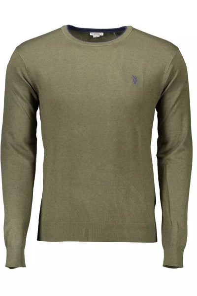 U.S. Polo Assn. Green Wool Sweater