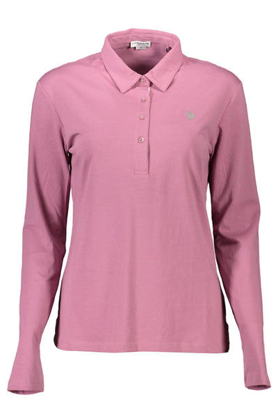 U.S. Polo Assn. Pink Cotton Polo Shirt
