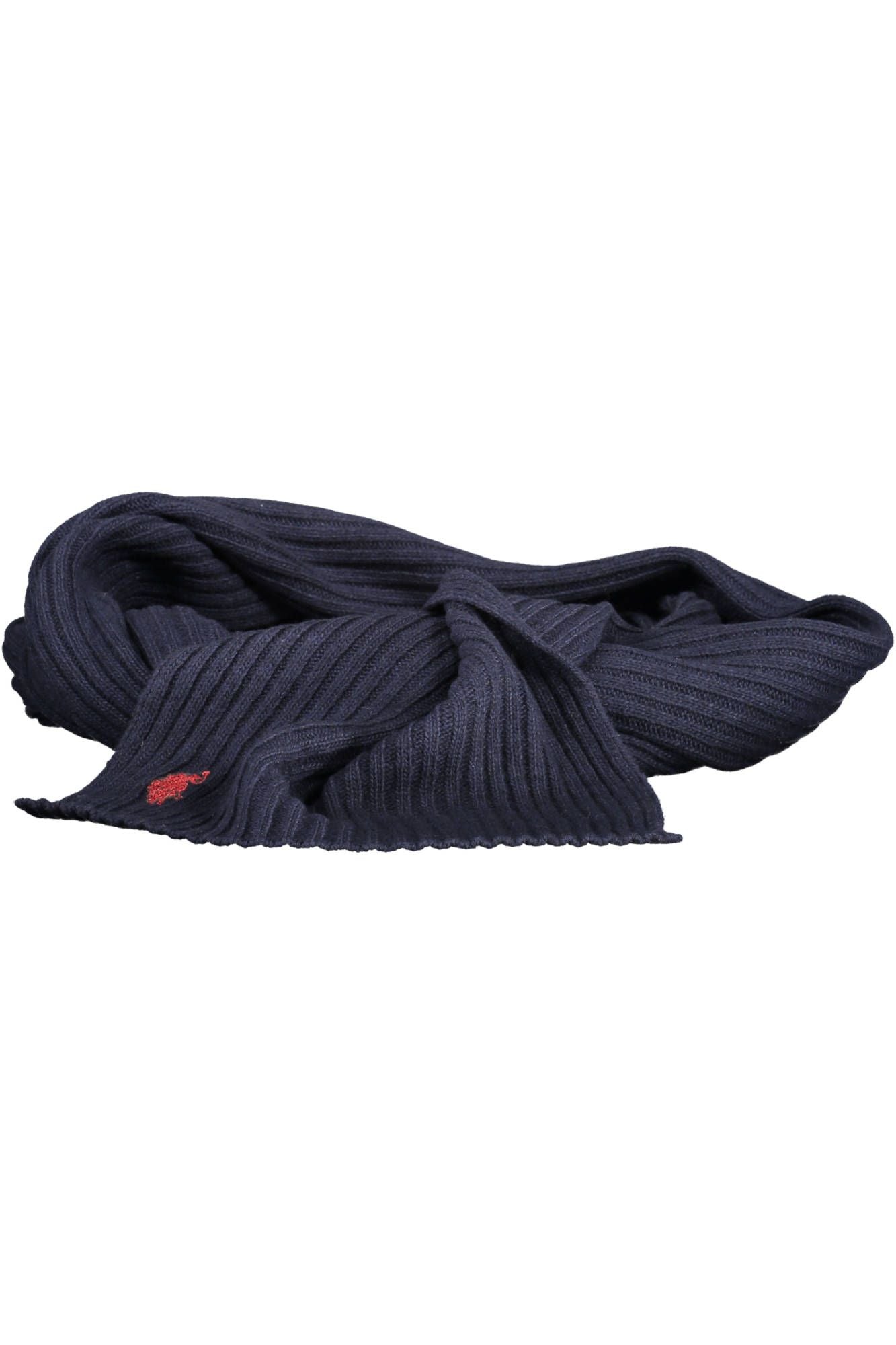 U.S. Polo Assn. Blue Wool Scarf