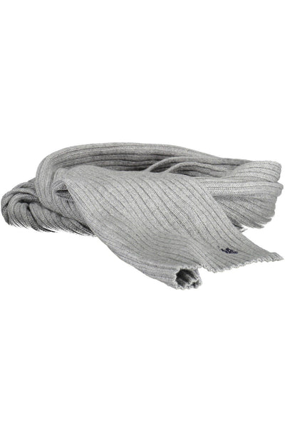 U.S. Polo Assn. Gray Wool Scarf