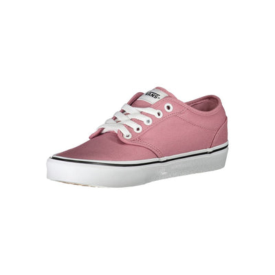 Vans Chic Pink Sneakers with Contrast Laces