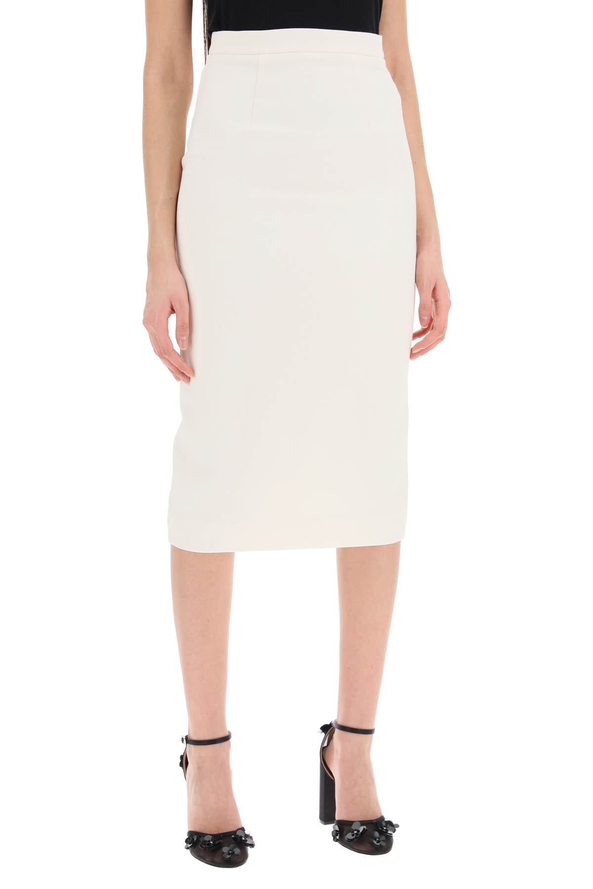 Roland mouret midi cady skirt in-1