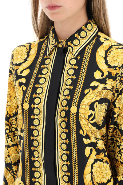 Versace barocco silk shirt-3