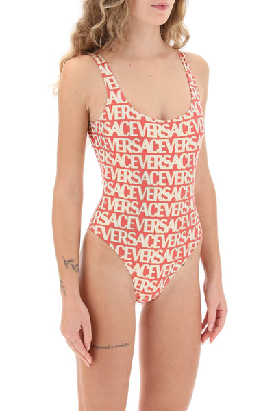 Versace versace allover one-piece swimwear-1