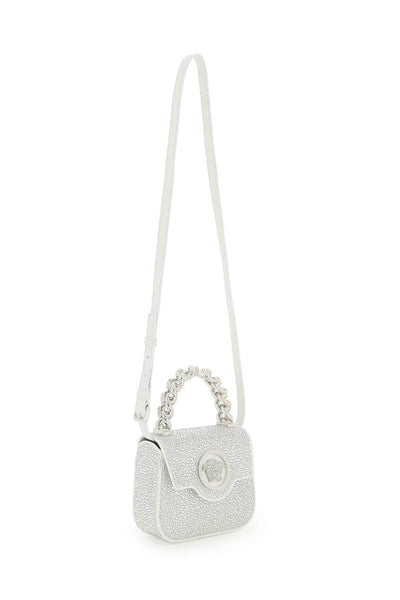Versace la medusa handbag with crystals-2