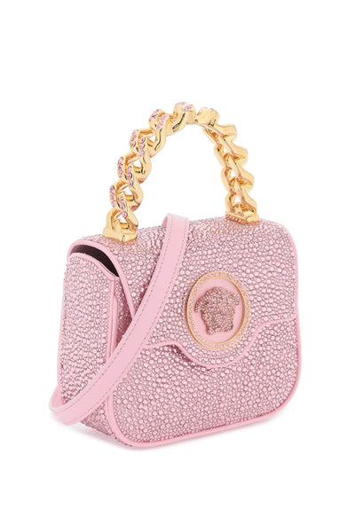 Versace la medusa handbag with crystals-2