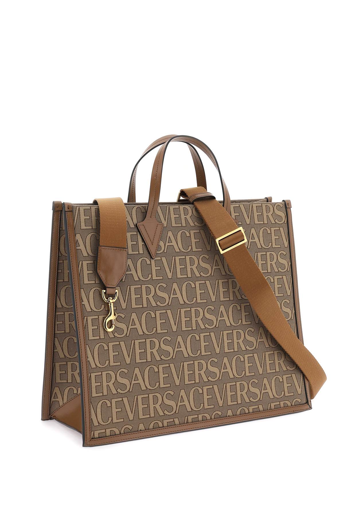 Versace versace allover shopper bag-2