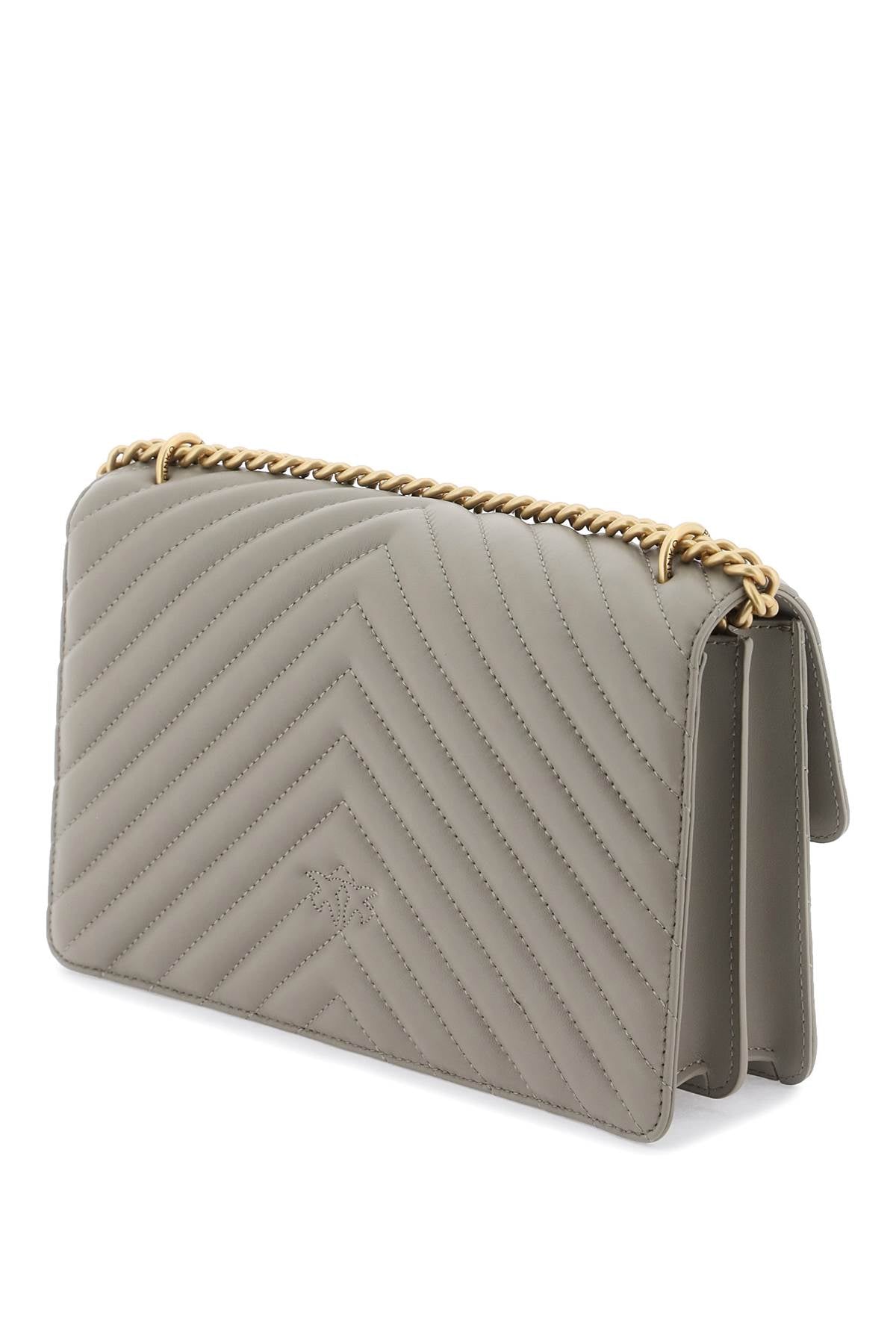 Pinko chevron quilted 'classic love bag one'-1