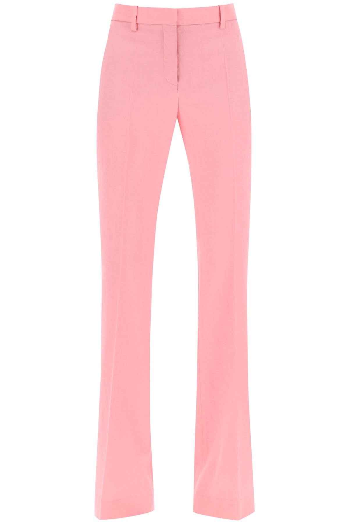 Versace low waisted flared trousers-0