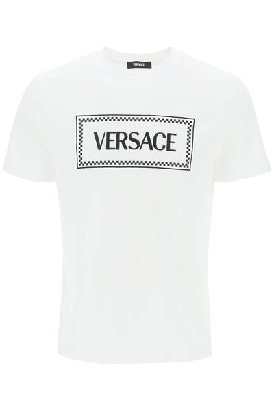 Versace embroidered logo t-shirt-0