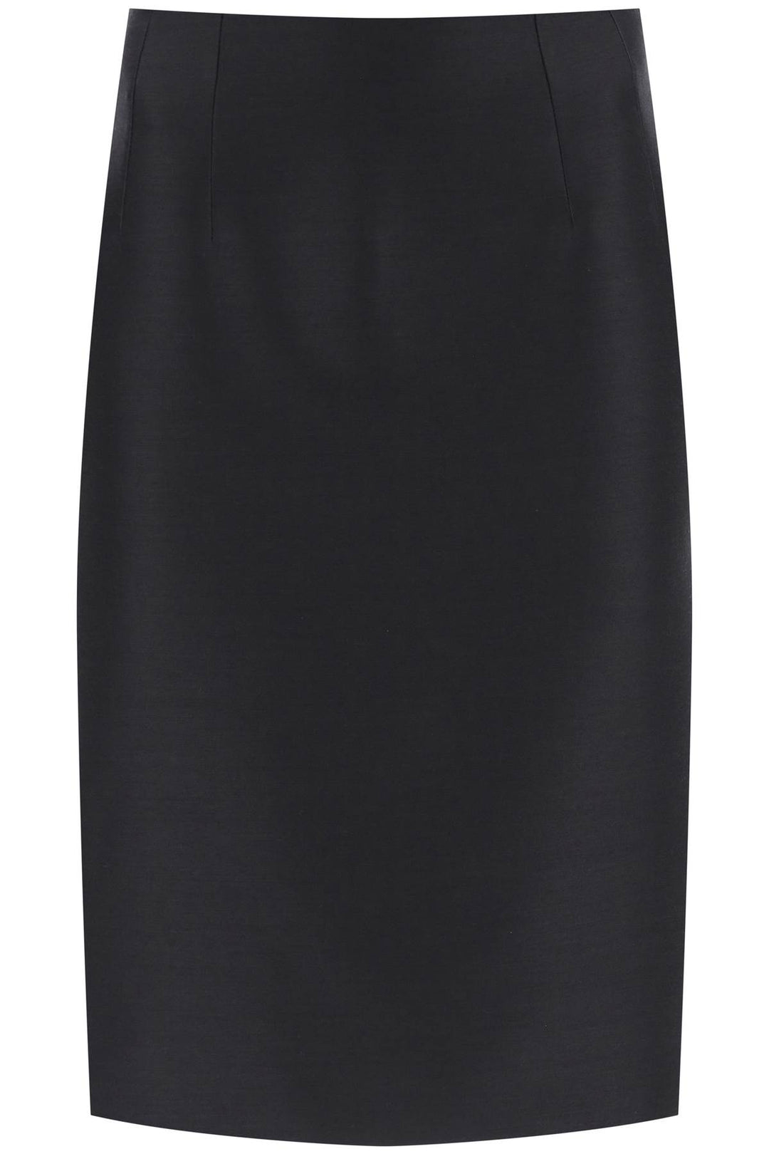Versace wool silk pencil skirt-0