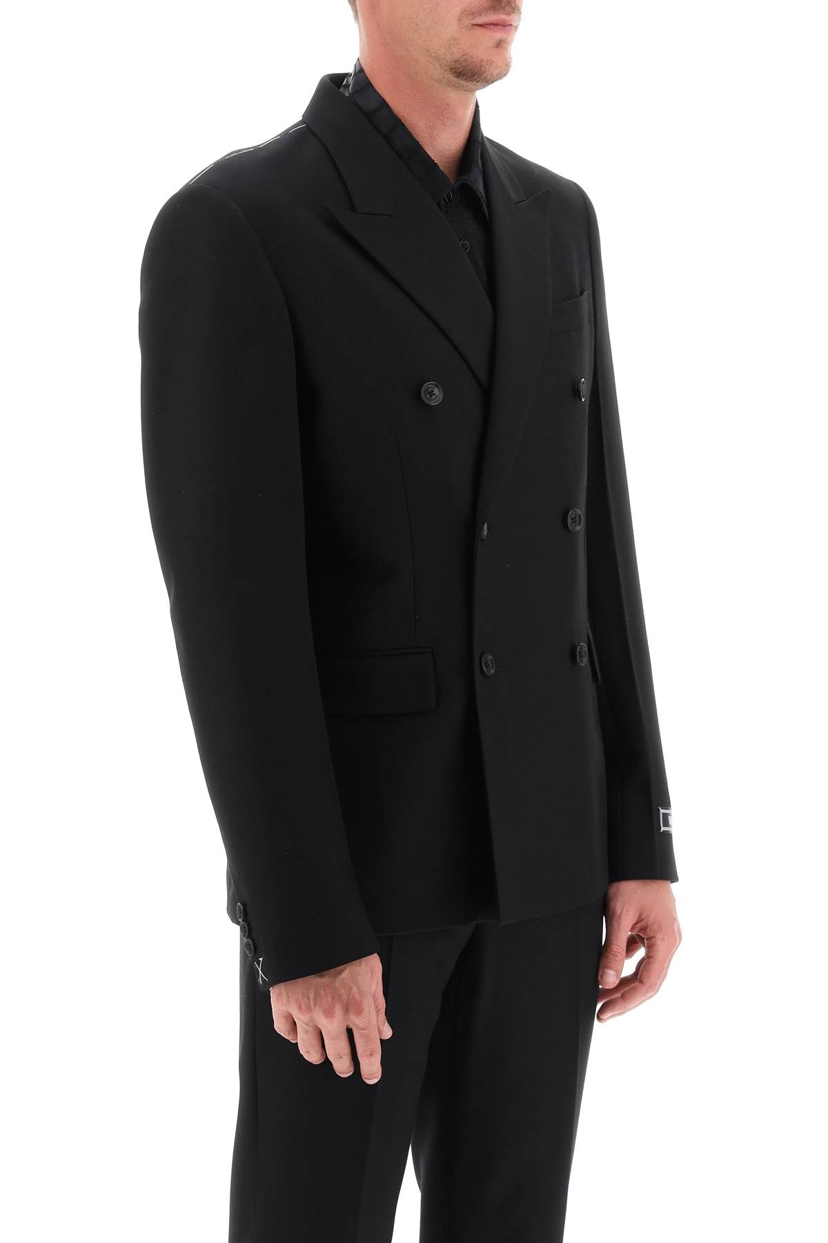 Versace tailoring jacket in wool-1