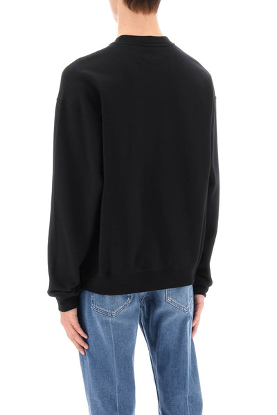 Versace crew-neck sweatshirt with city lights print-2