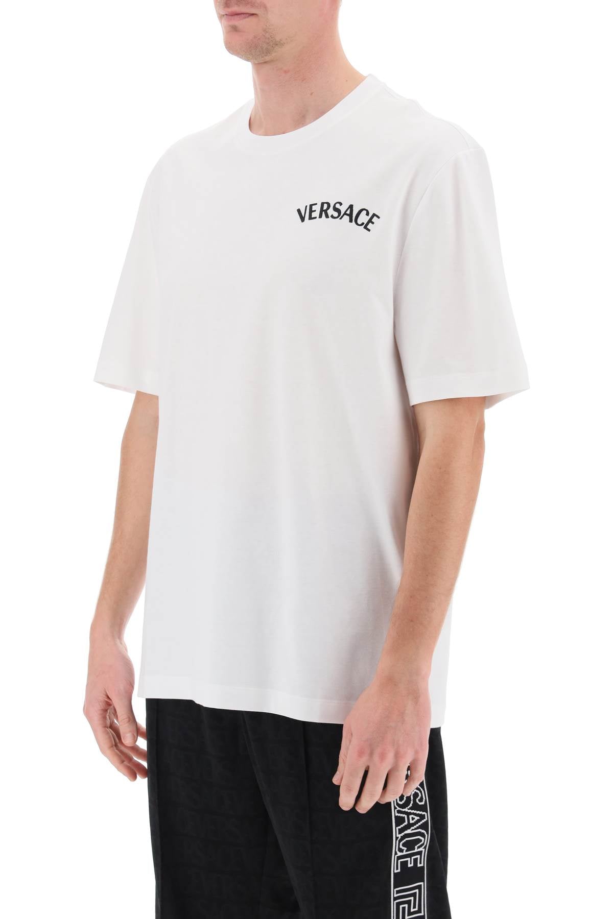 Versace milano stamp crew-neck t-shirt-3