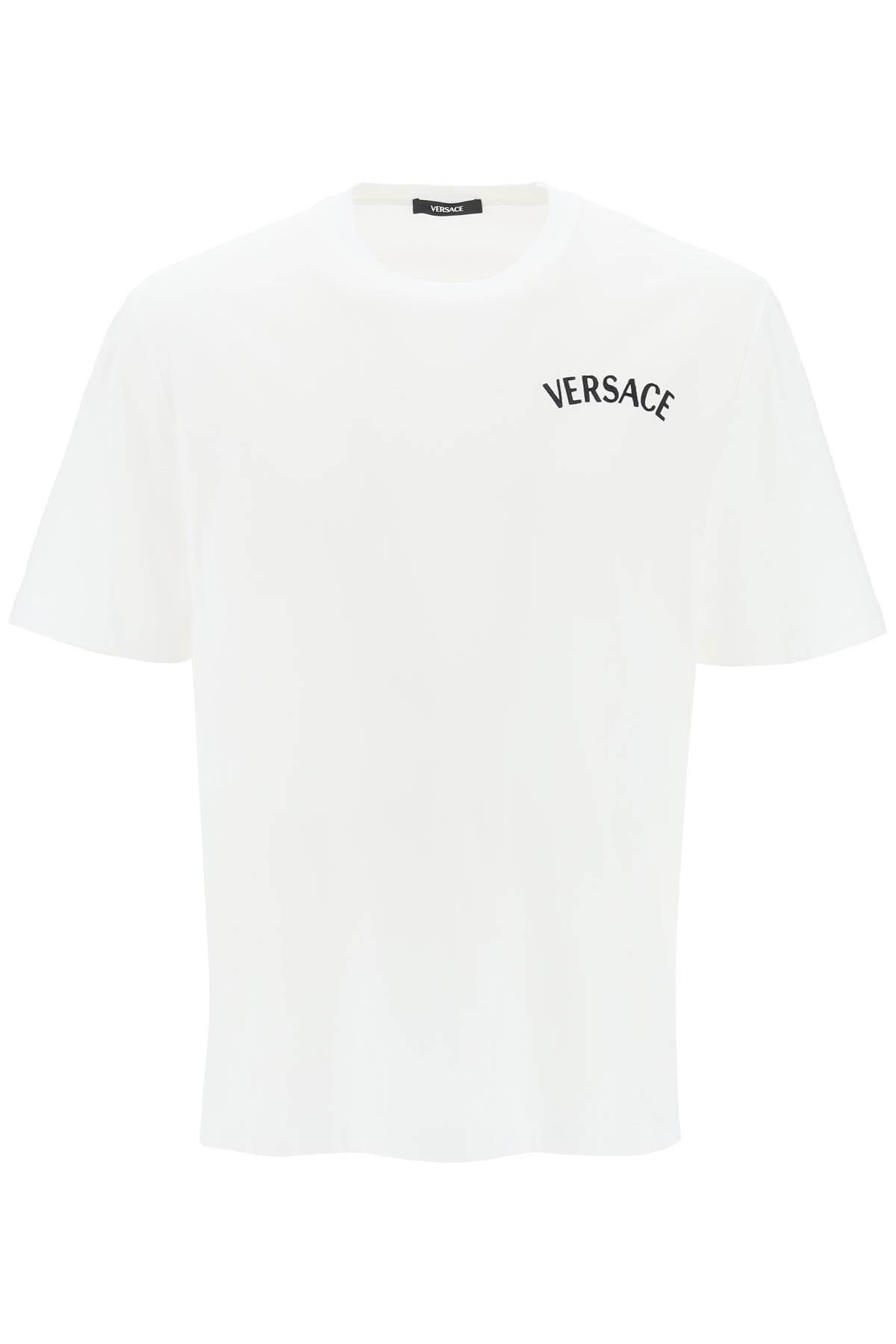 Versace milano stamp crew-neck t-shirt-0