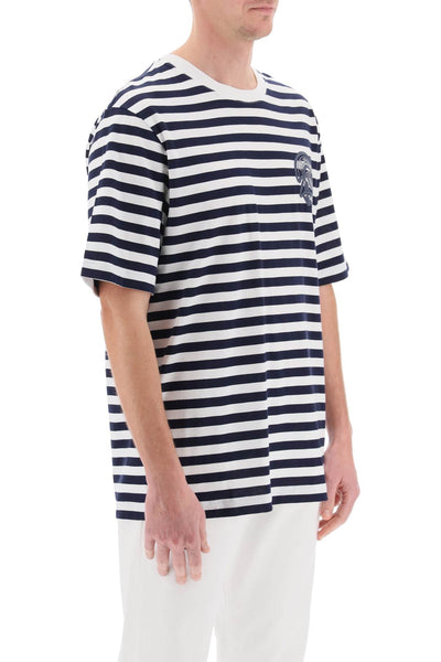Versace nautical stripe t-shirt-1