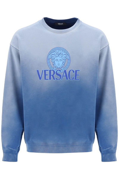 Versace "gradient medusa sweatshirt-0