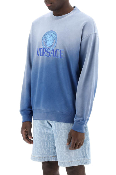 Versace "gradient medusa sweatshirt-3