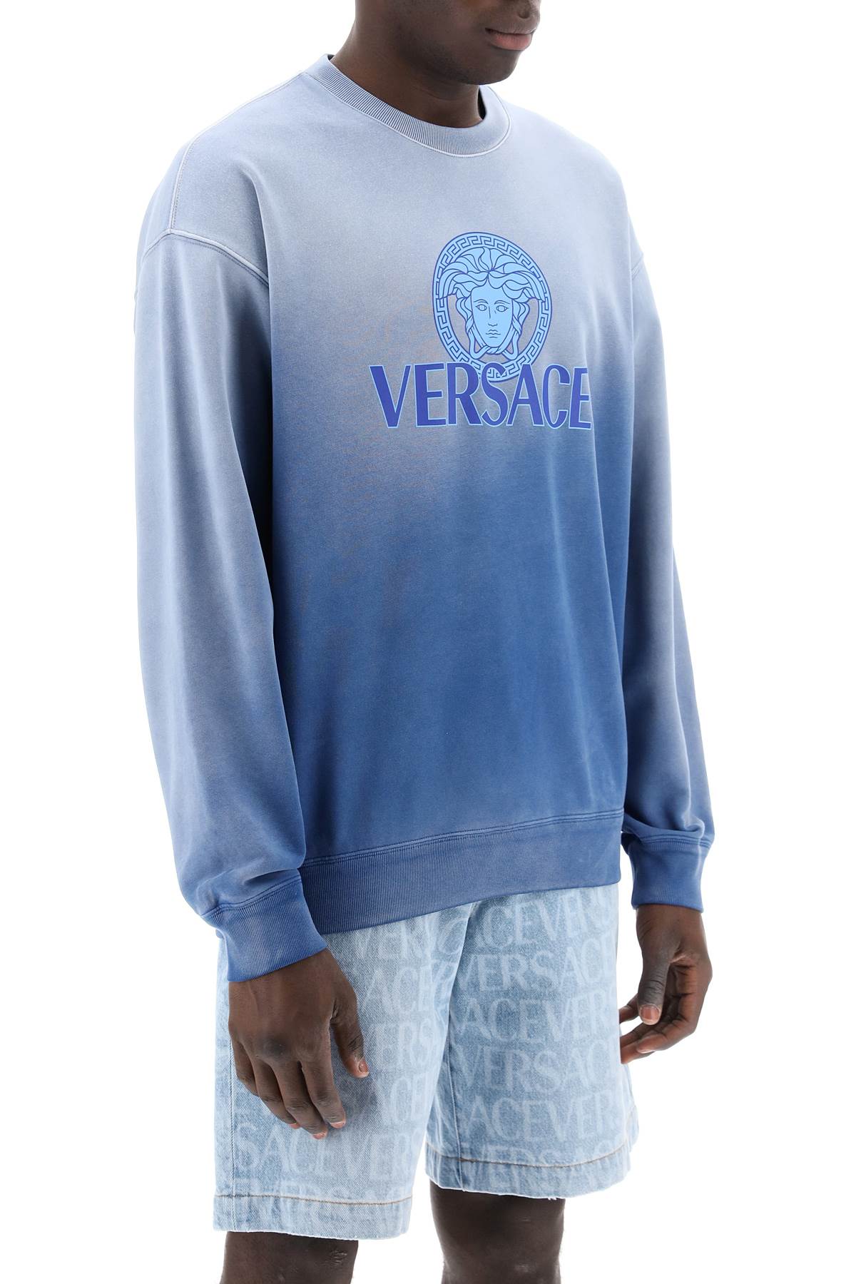 Versace "gradient medusa sweatshirt-1