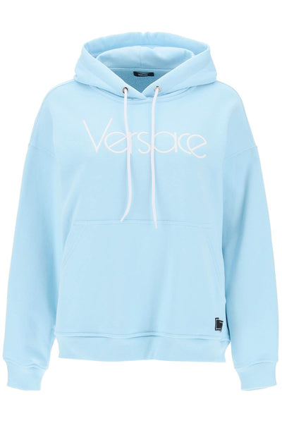 Versace hoodie with 1978 re-edition logo-0