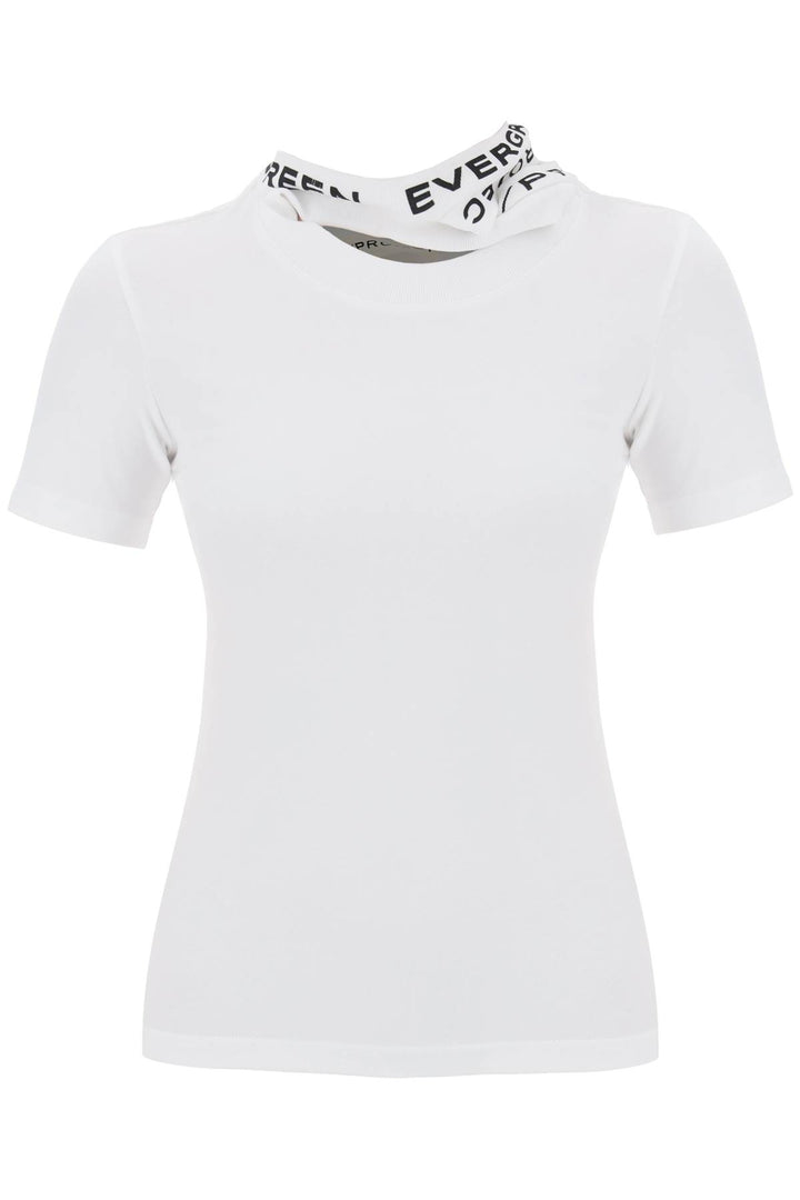Y project "triple collar t-shirt with-0