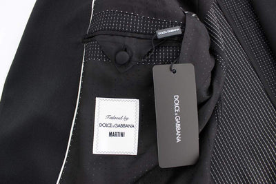 Dolce & Gabbana Black wool slim MARTINI blazer #men, Black, Blazers - Men - Clothing, Dolce & Gabbana, feed-agegroup-adult, feed-color-black, feed-gender-male, feed-size-IT48 | M, IT48 | M at SEYMAYKA