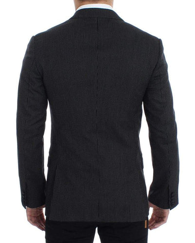 Dolce & Gabbana Black wool slim MARTINI blazer #men, Black, Blazers - Men - Clothing, Dolce & Gabbana, feed-agegroup-adult, feed-color-black, feed-gender-male, feed-size-IT48 | M, IT48 | M at SEYMAYKA