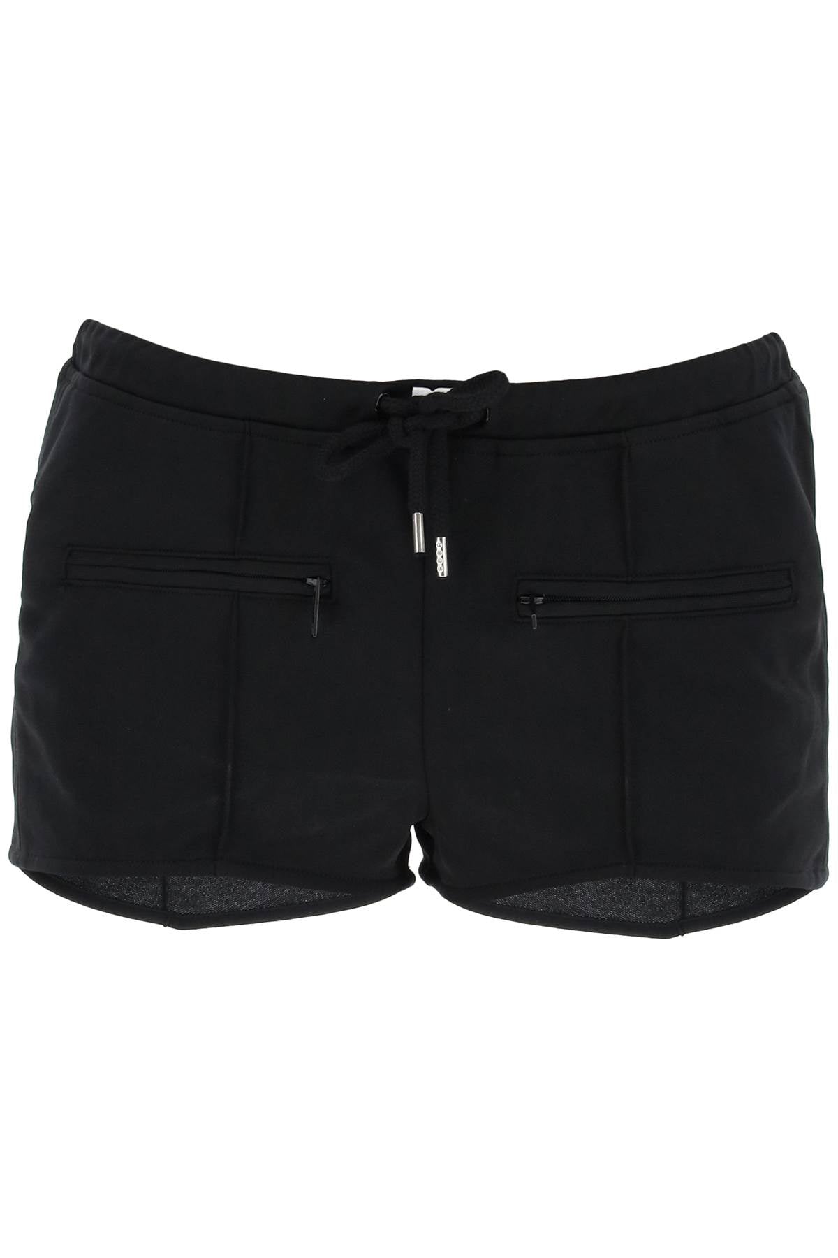 Courreges "jersey interlock mini shorts-0