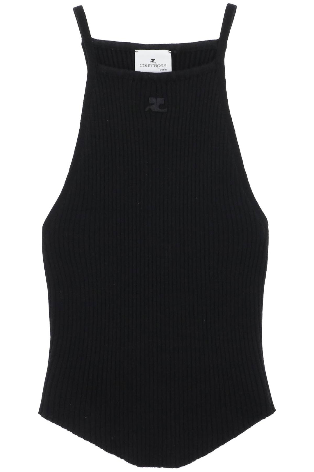 Courreges "ribbed knit holistic top-0