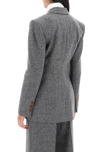 Vivienne westwood lauren jacket in donegal tweed-2