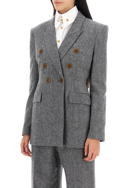 Vivienne westwood lauren jacket in donegal tweed-3