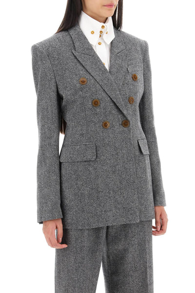 Vivienne westwood lauren jacket in donegal tweed-1