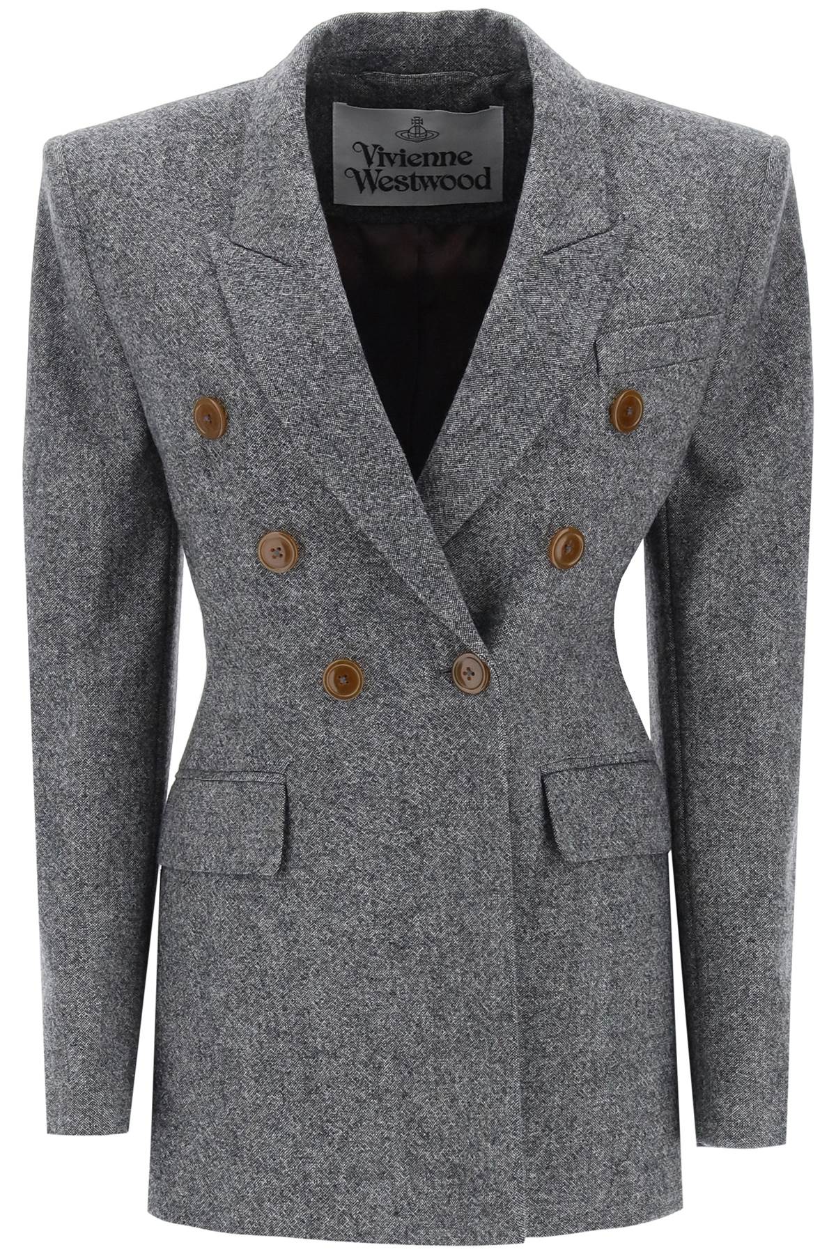 Vivienne westwood lauren jacket in donegal tweed-0