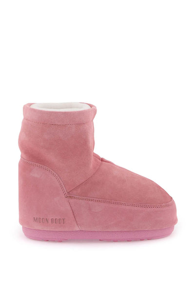 Moon boot icon low suede snow boots-0