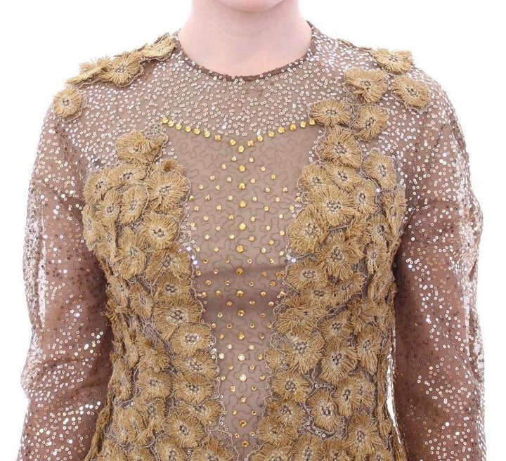 Lanre Da Silva Ajayi GOLD Long Lace Maxi Crystal Dress #women, Catch, Clothing_Dress, Dresses - Women - Clothing, feed-agegroup-adult, feed-color-gold, feed-gender-female, feed-size-M, Gender_Women, Gold, Kogan, Lanre Da Silva Ajayi, M at SEYMAYKA