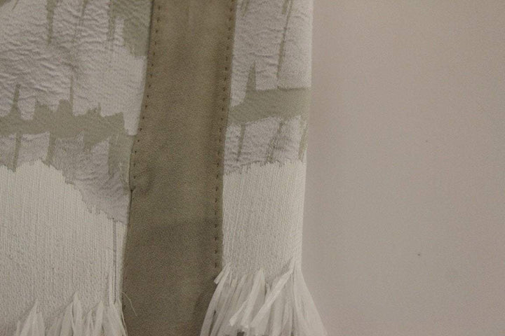 Arzu Kaprol  Acrylic Straight Pencil Skirt #women, Arzu Kaprol, Catch, feed-agegroup-adult, feed-color-white, feed-gender-female, feed-size-IT40|S, Gender_Women, IT40|S, Kogan, Skirts - Women - Clothing, White at SEYMAYKA